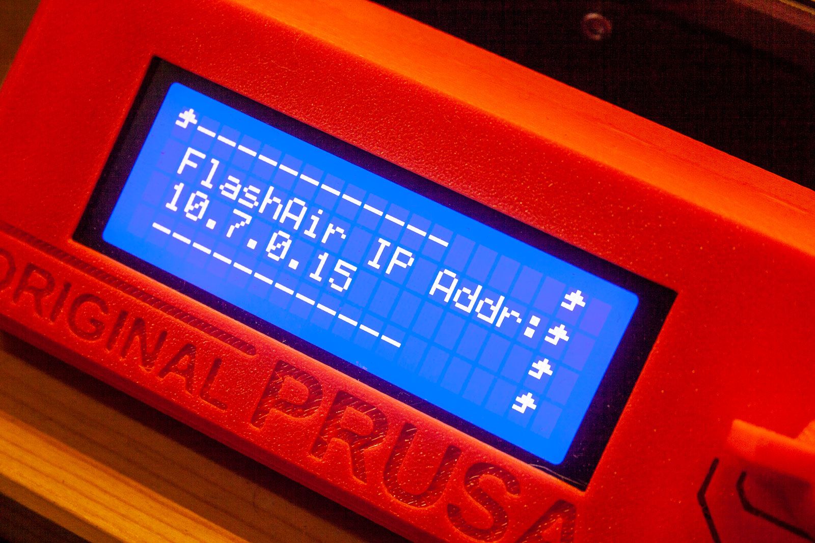 to set up wireless printing with Toshiba cards - Original Prusa 3D Printers