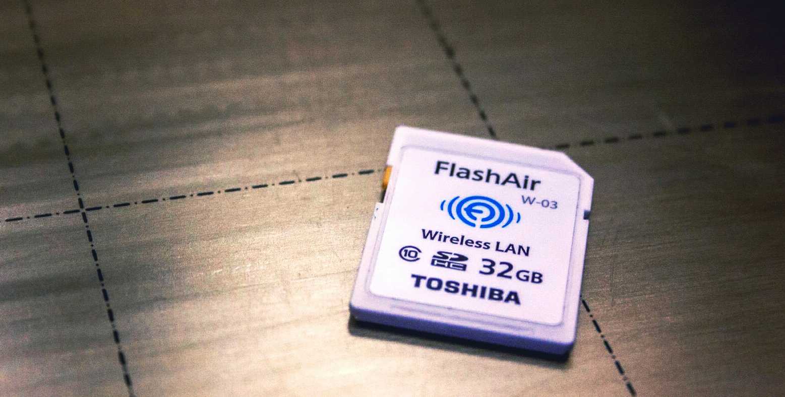 How to set up wireless printing with Toshiba FlashAir SD