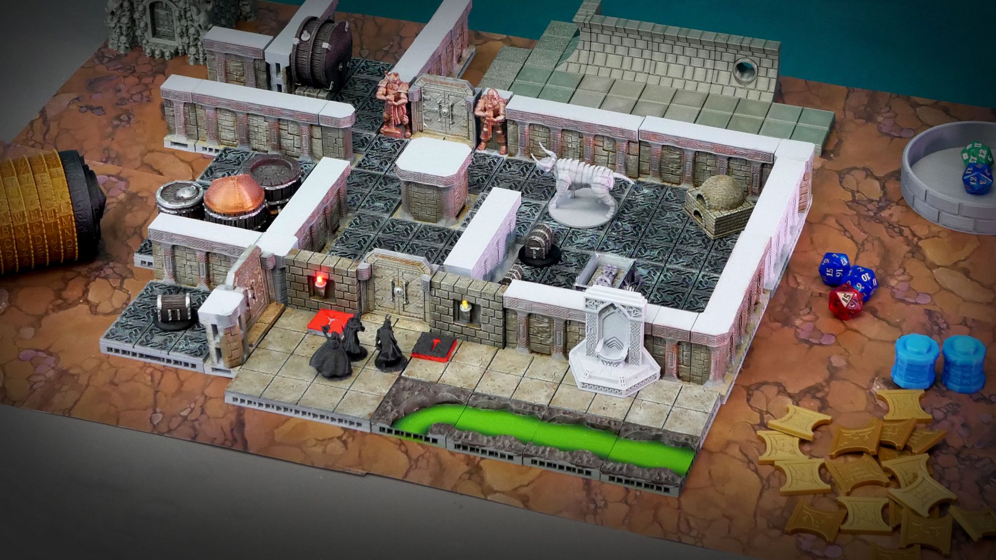 Warhammer D&D Beds 3D Printed Scenery Terrain 