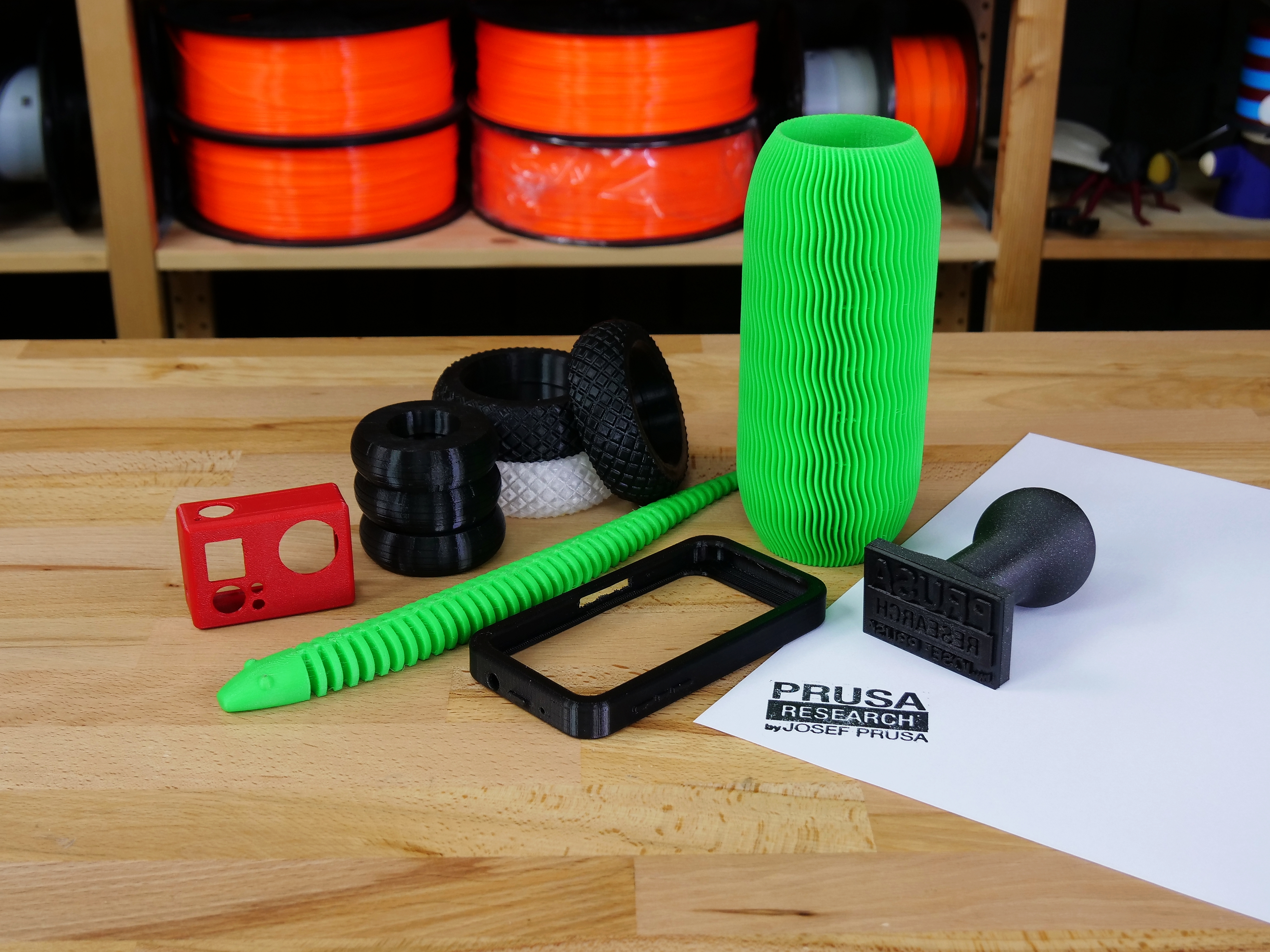 Gehoorzaamheid Hoeveelheid geld stijl How to print with flexible filament - Original Prusa 3D Printers