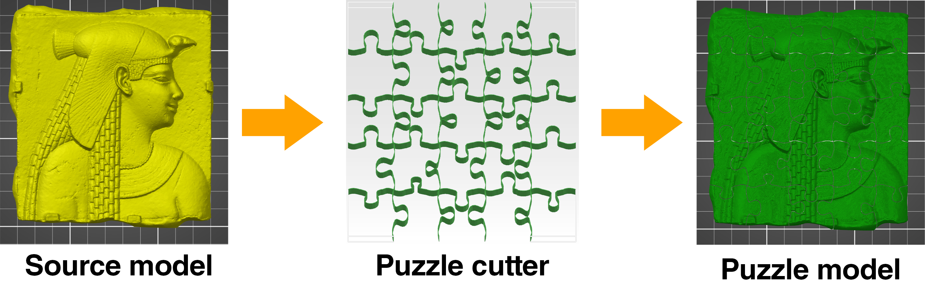 Mijlpaal ik ben verdwaald Gewoon Create and print your own 3D jigsaw puzzles! - Original Prusa 3D Printers