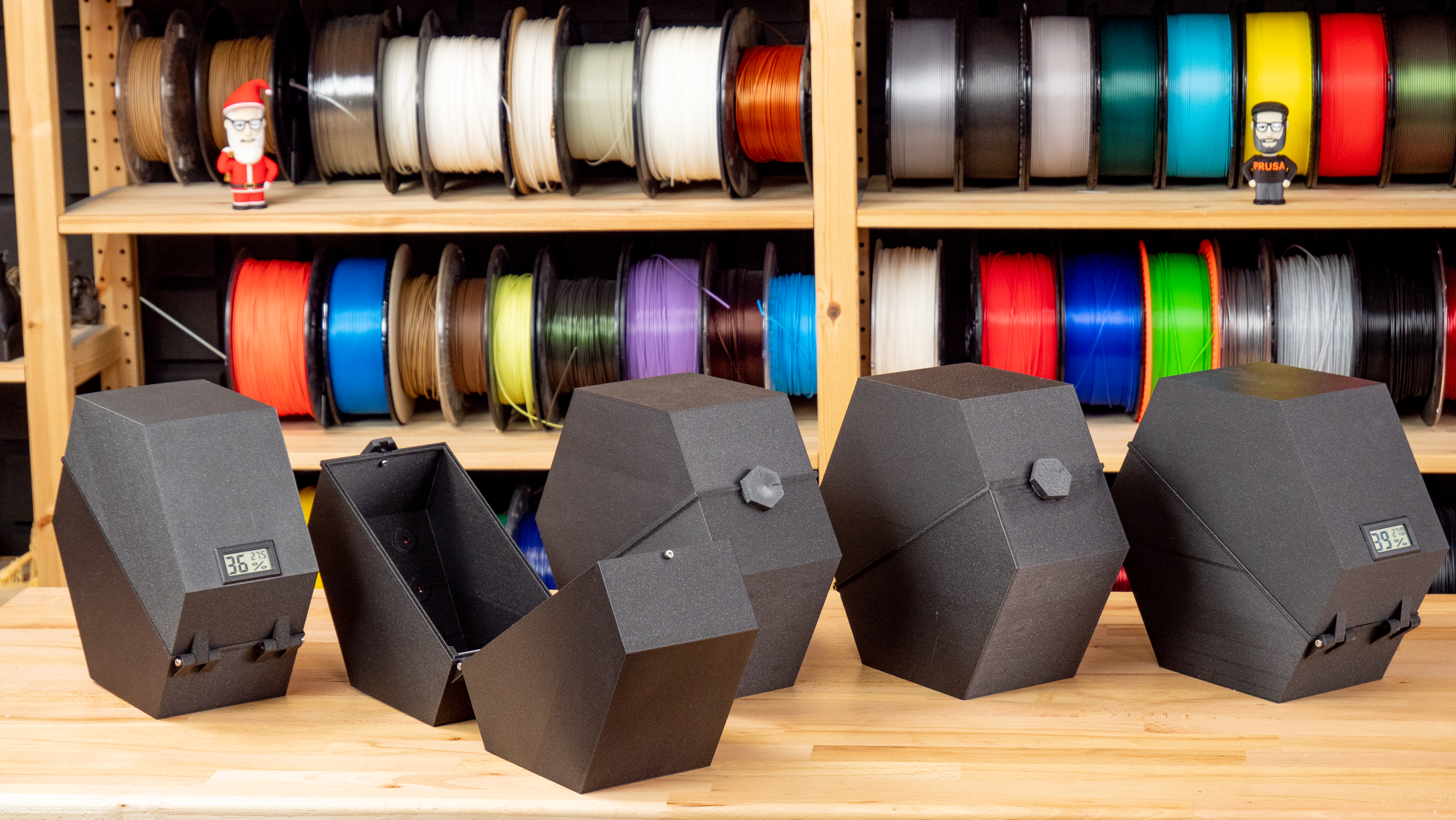 3D Printer Filament Storage Dry Box - Print Directly from the Box