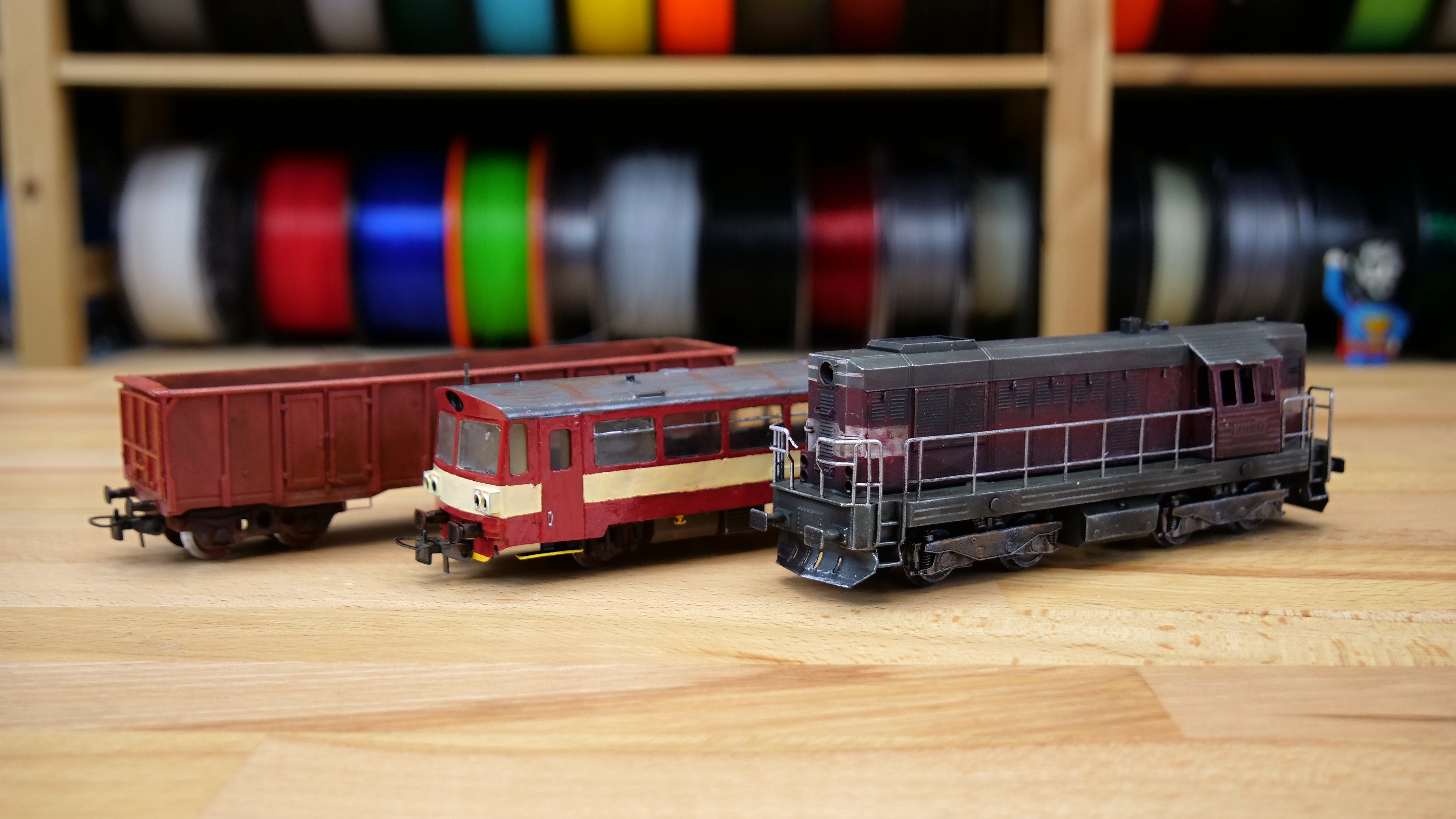 Stol Teknologi vil gøre 3D printed railway models, part II: Trains and buildings - Original Prusa 3D  Printers