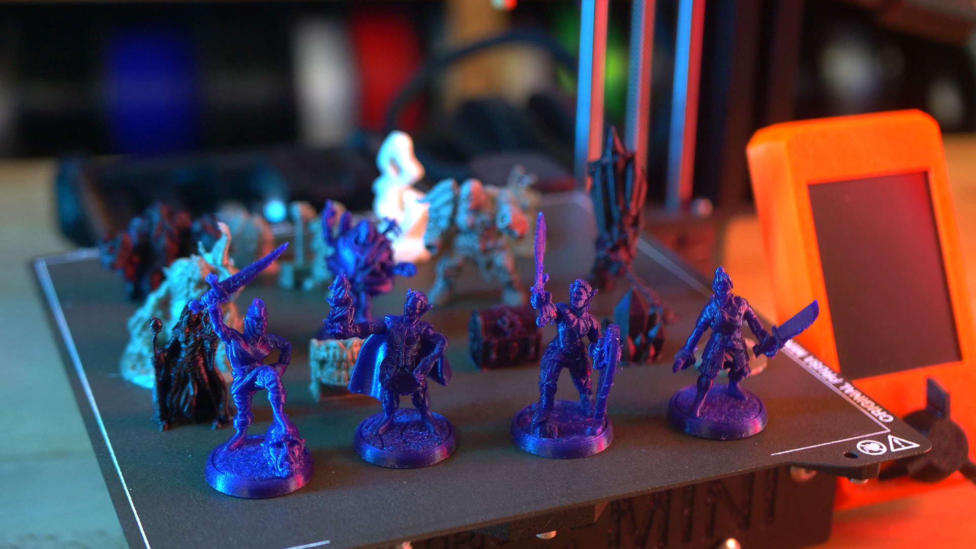 3D Printed Pla Plastic World of Warcraft Figure Model Kit Parts 