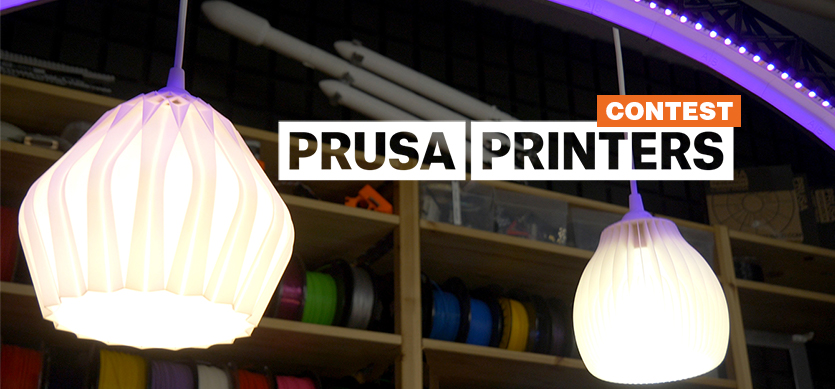 3D Printed Lamp Shades Made From PLA