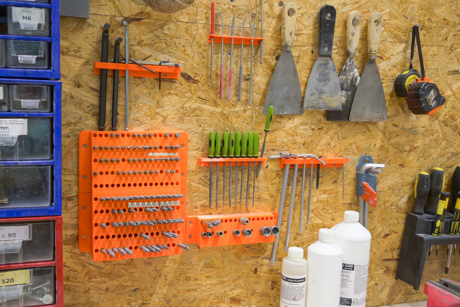 Kit de rangement pour outils de jardin, Rangement pour outils de