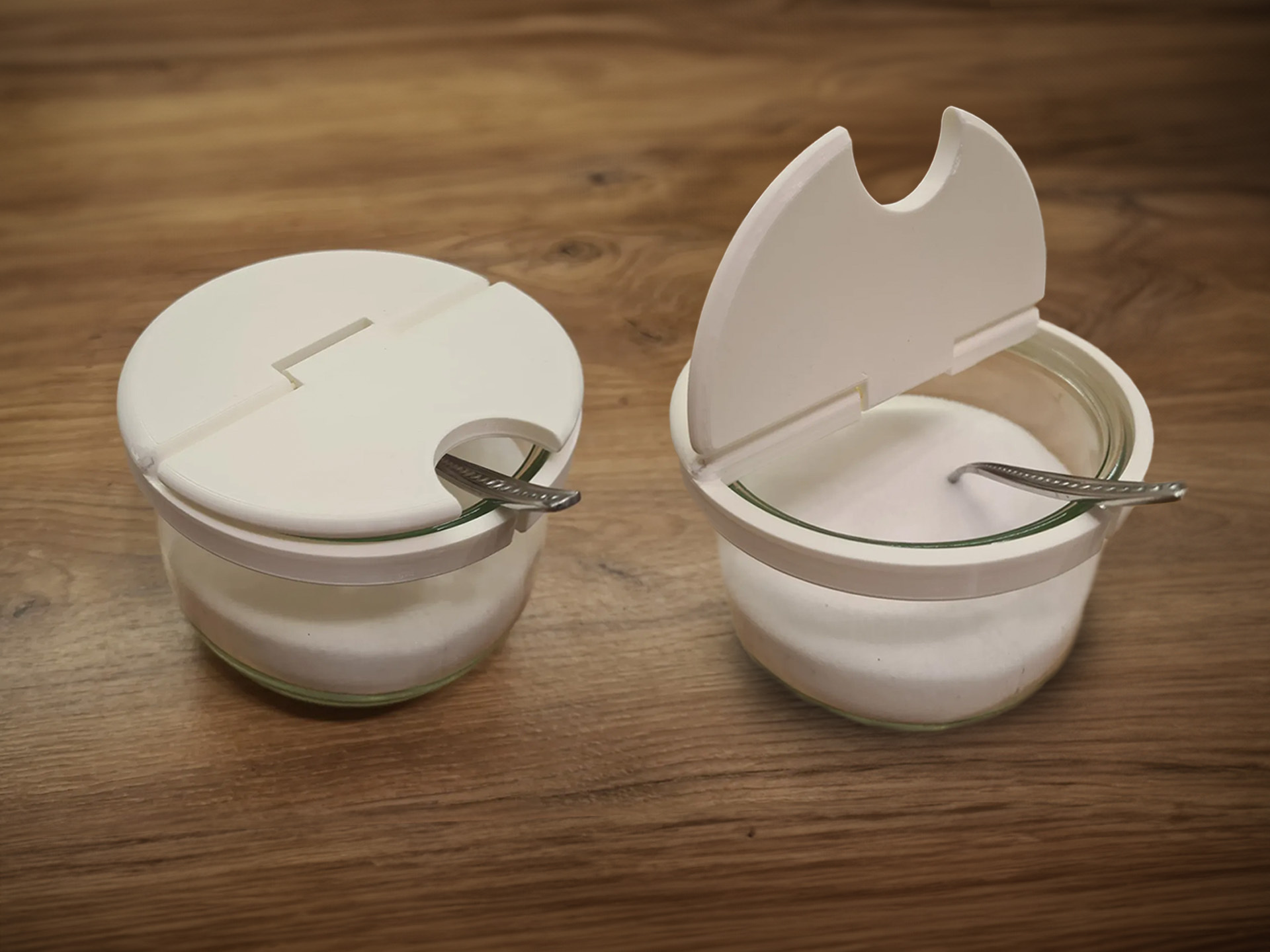 Weck jar hinged lid - salt or sugar cellar par mkosiedowski