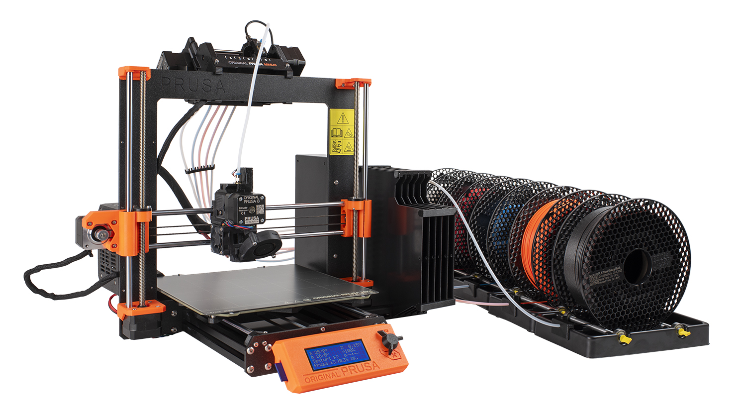 Original Prusa MMU3 now shipping: multi-material printing with improvements  all around, plus a new FW for MMU2S! - Original Prusa 3D Printers